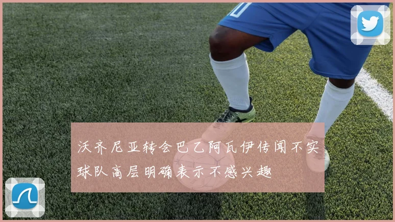 沃齐尼亚转会巴乙阿瓦伊传闻不实球队高层明确表示不感兴趣